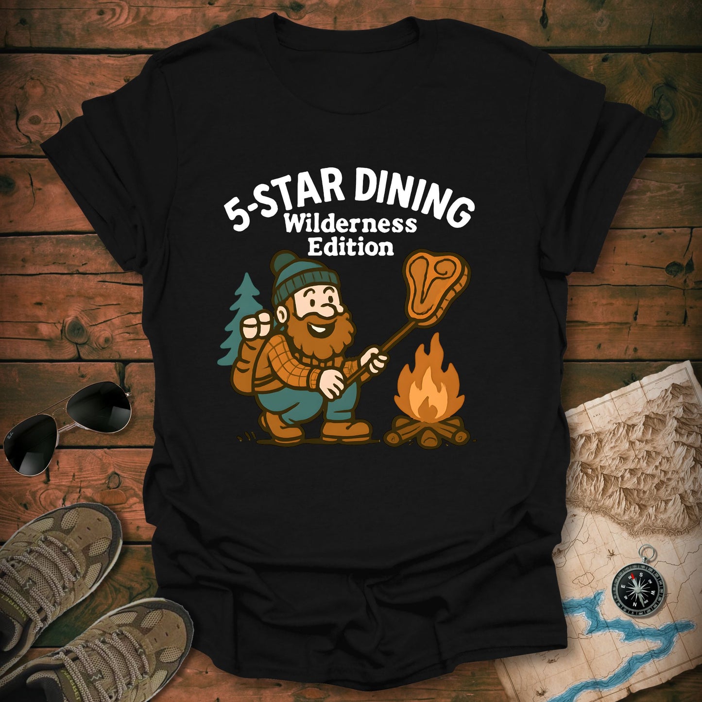 Happy Mountain Man T-Shirt