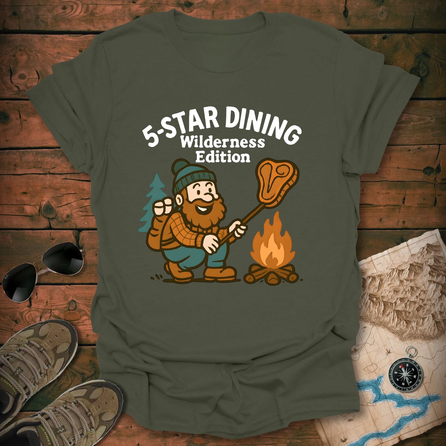 Happy Mountain Man T-Shirt