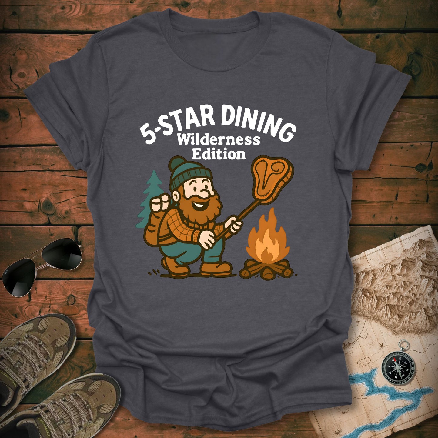 Happy Mountain Man T-Shirt