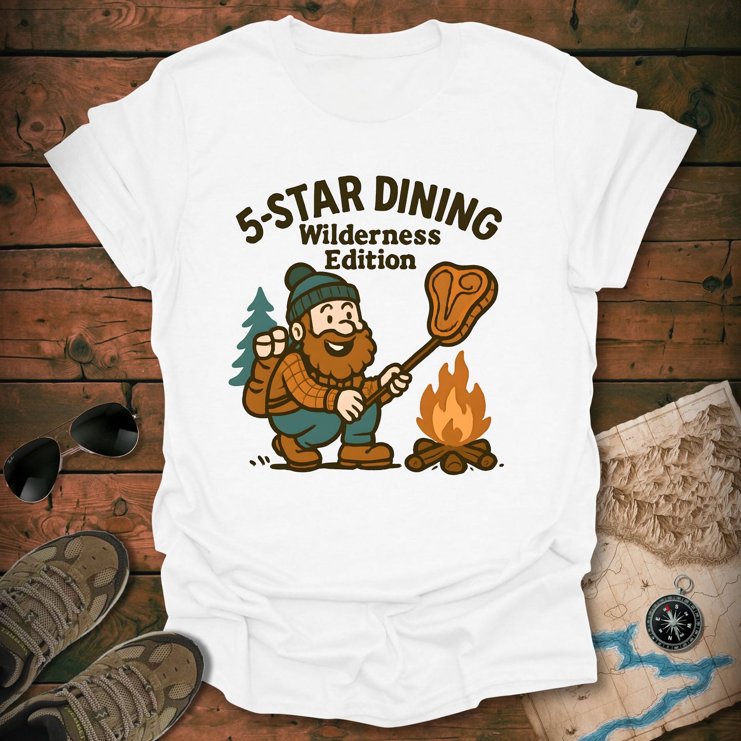 Happy Mountain Man T-Shirt