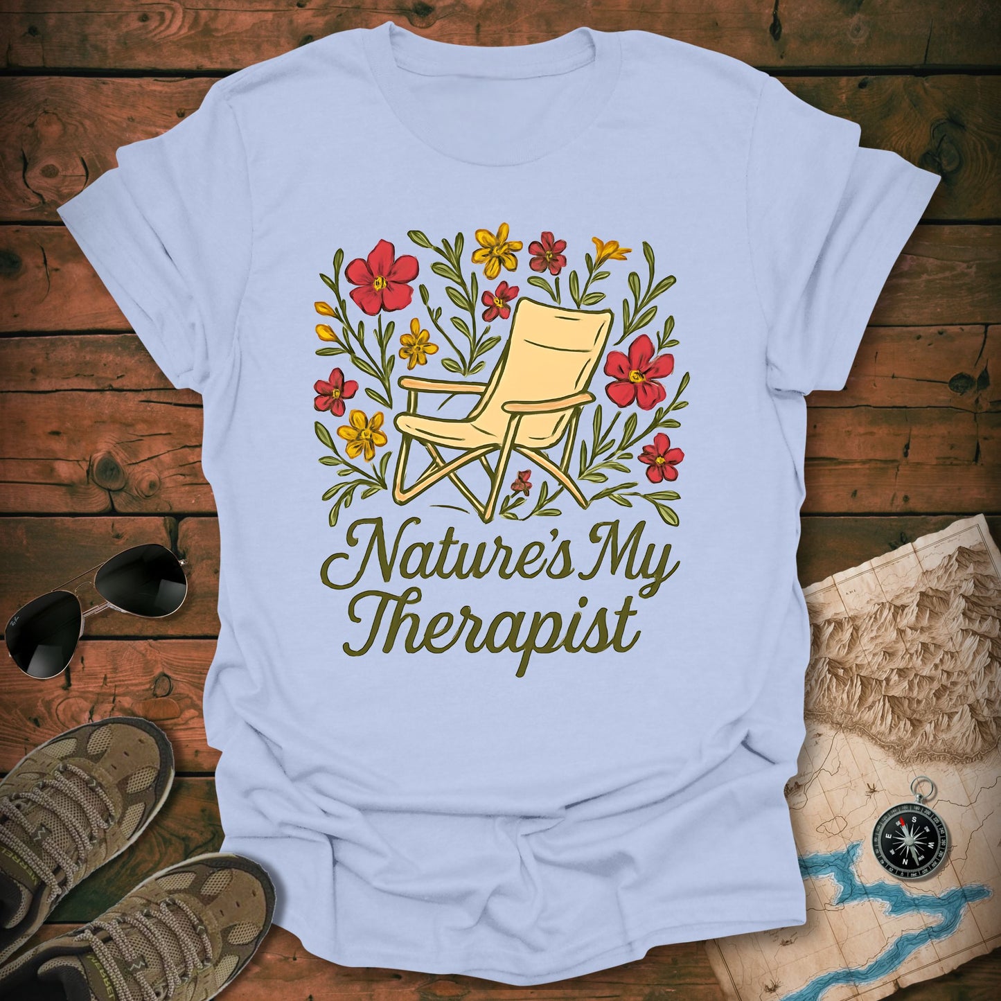 Nature's My Therapist T-Shirt