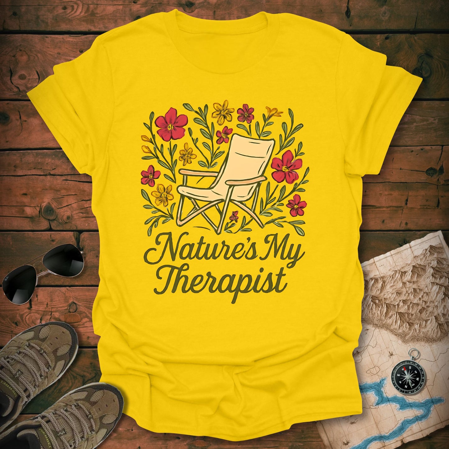 Nature's My Therapist T-Shirt