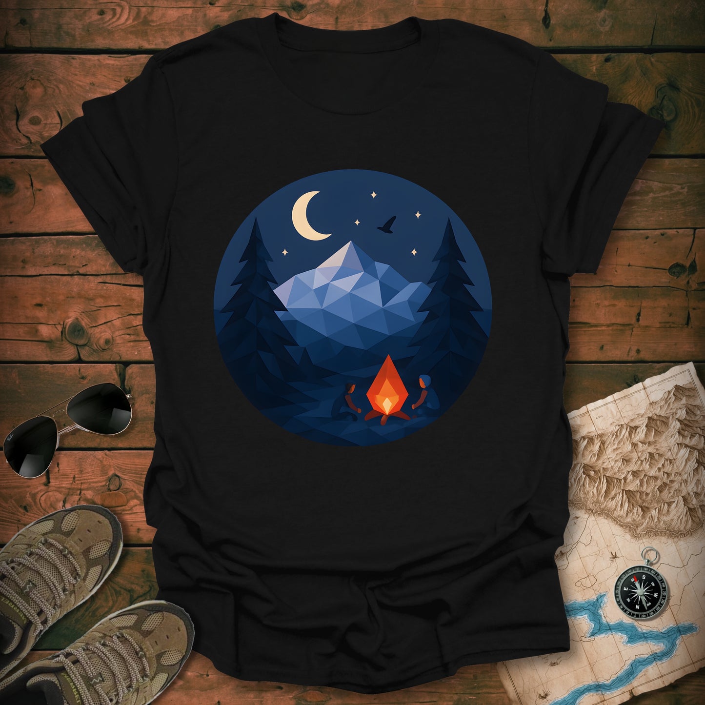 Geometric Night T-Shirt
