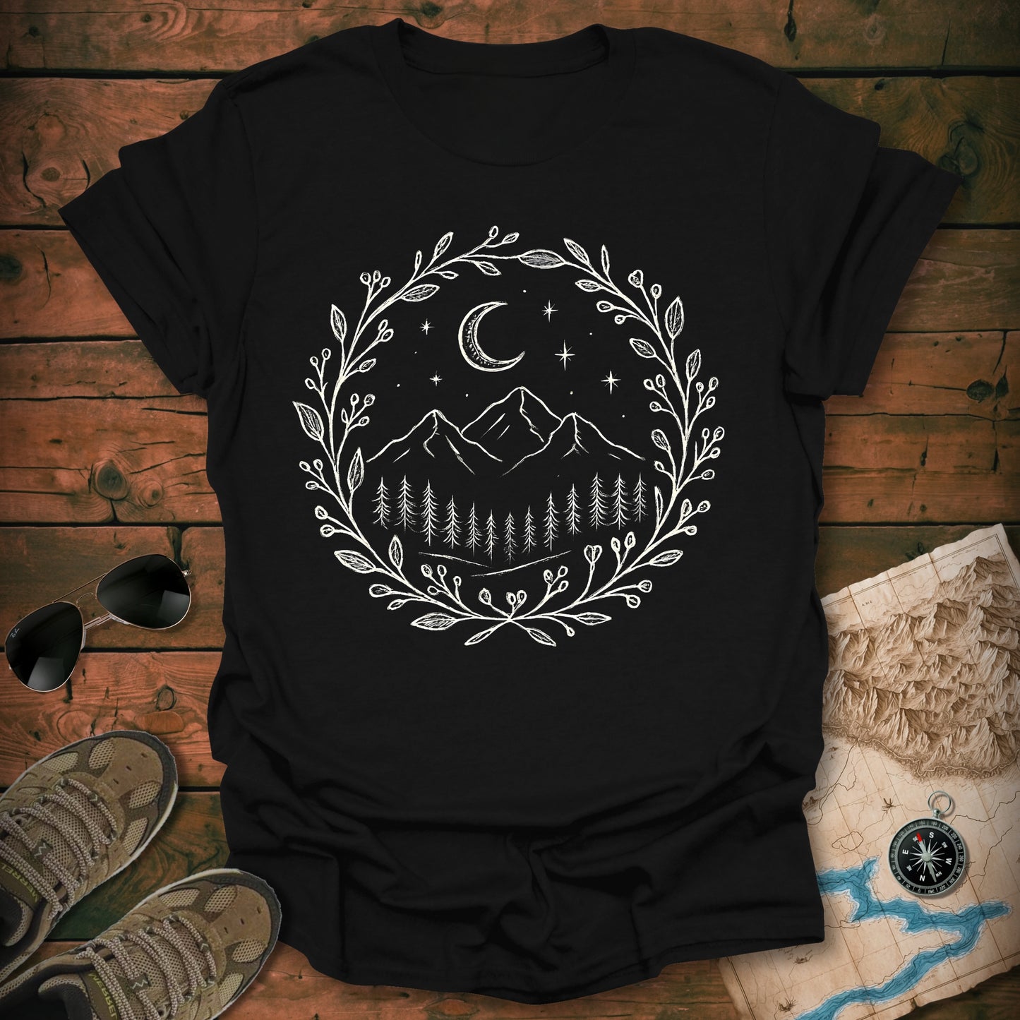 Moonlit Mountain T-Shirt