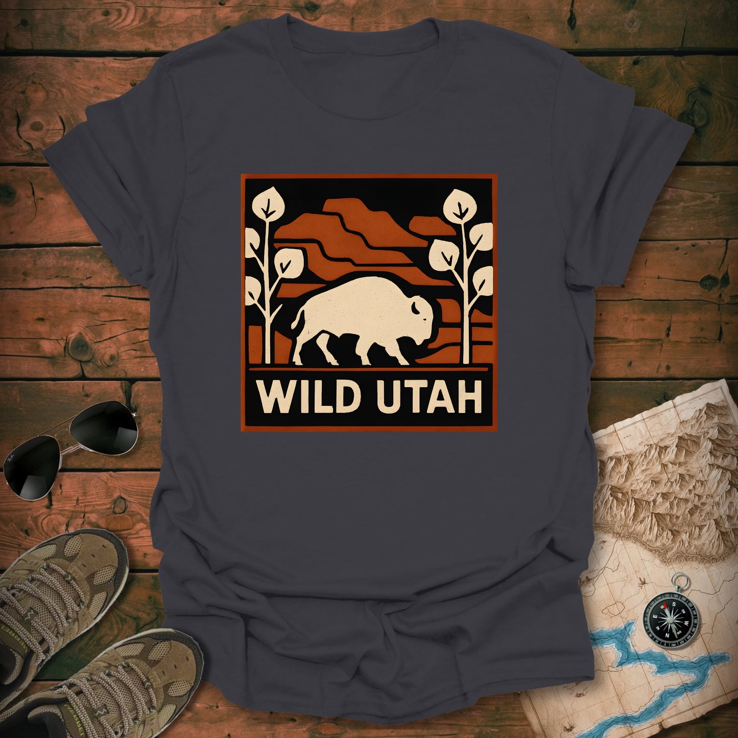 Bison & Canyon T-Shirt