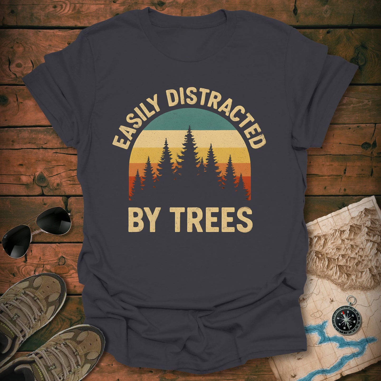 Easily Distracted By Trees T-Shirt