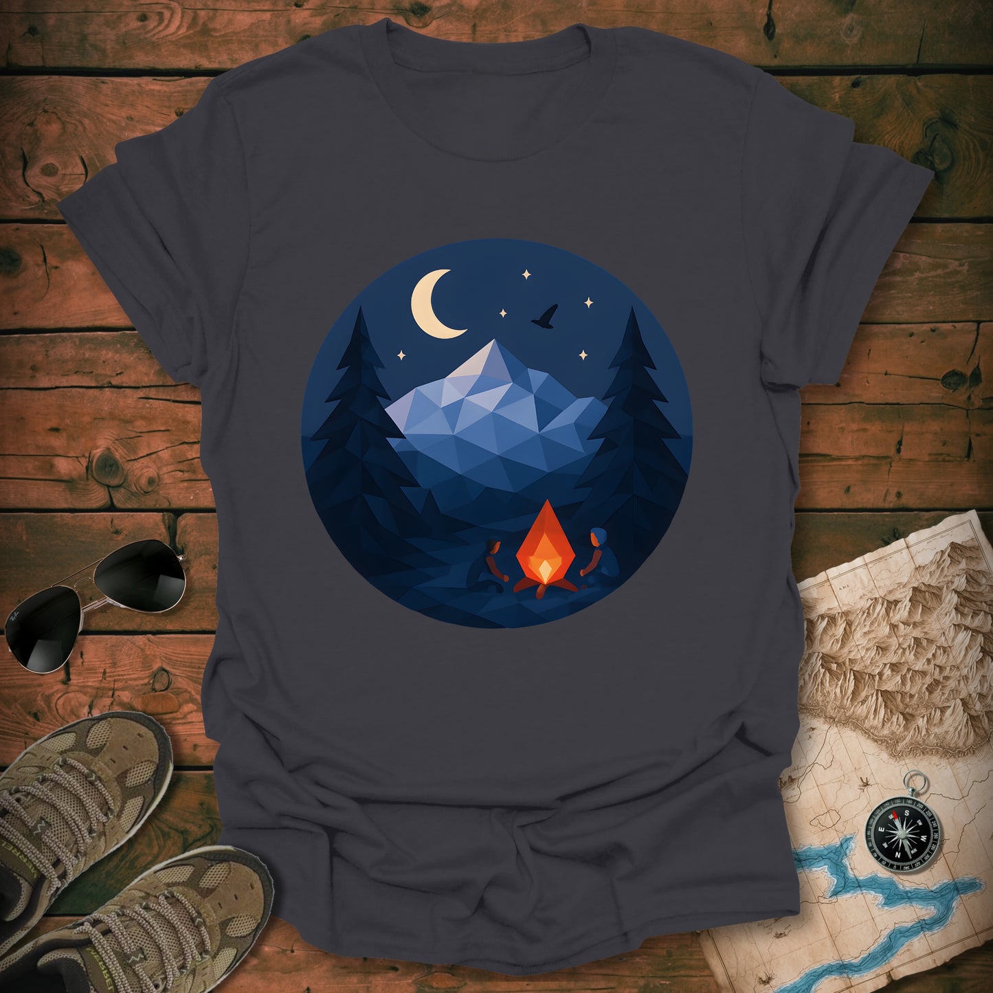 Geometric Night T-Shirt