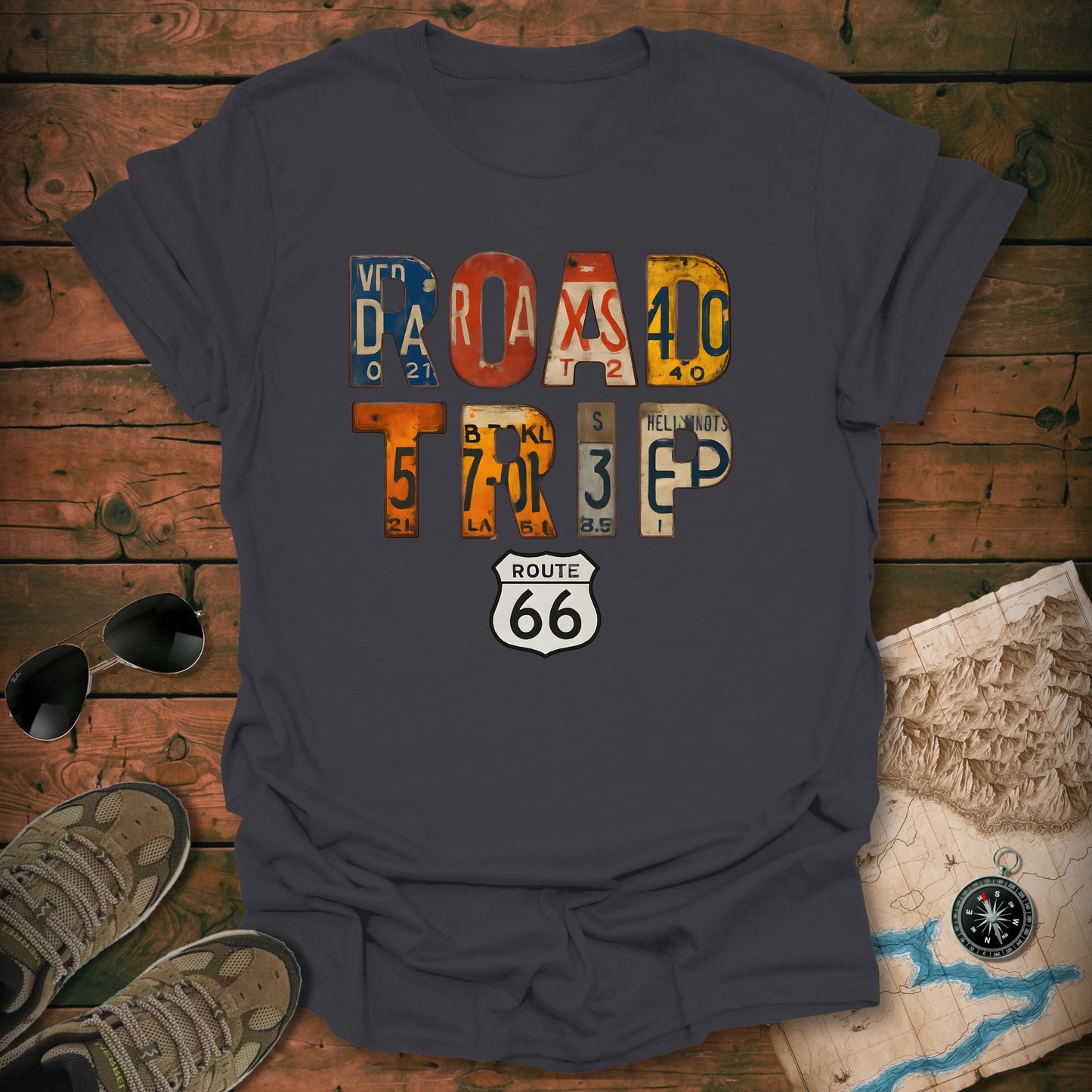 Road Trip Route 66 T-Shirt