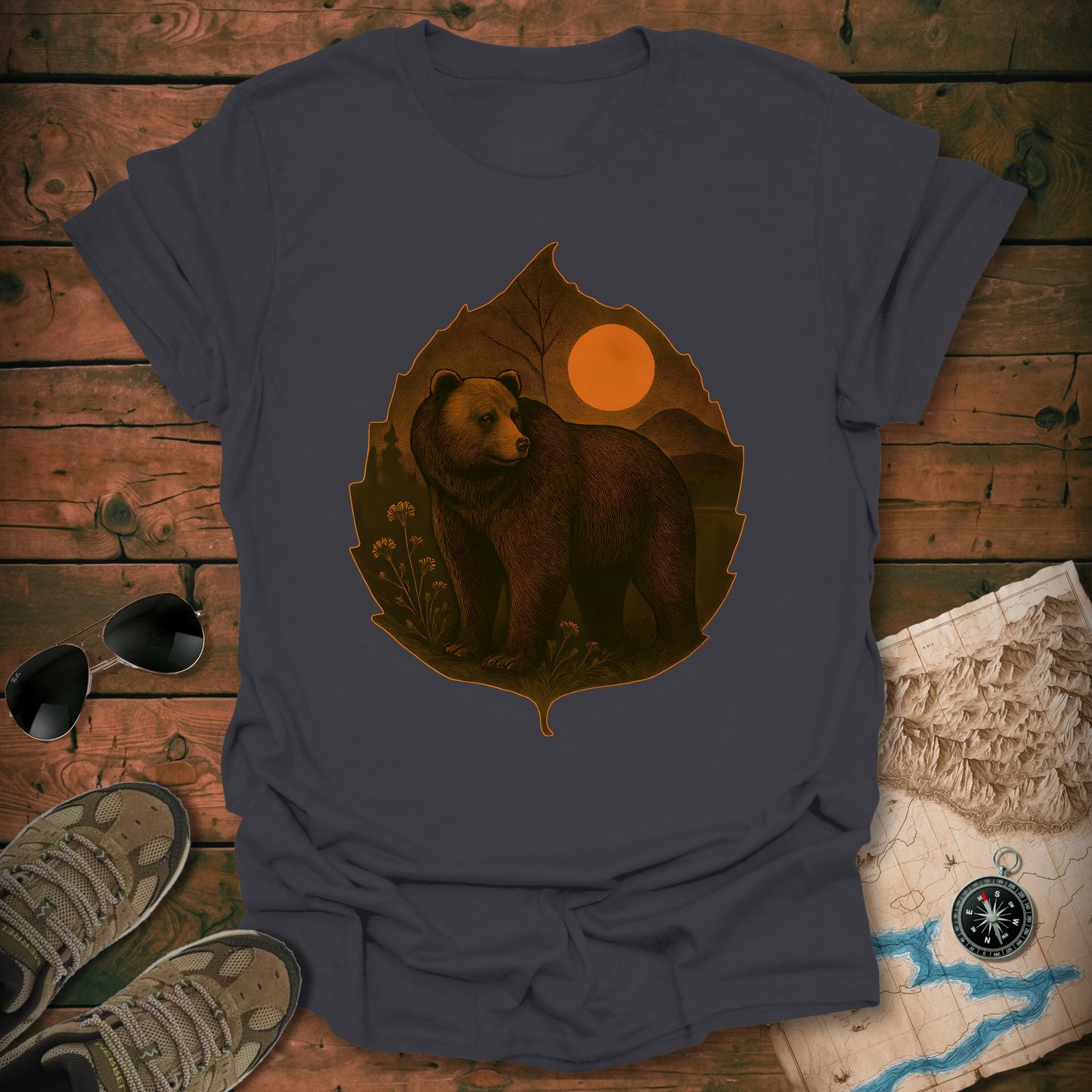 Wood Land Bear T-Shirt