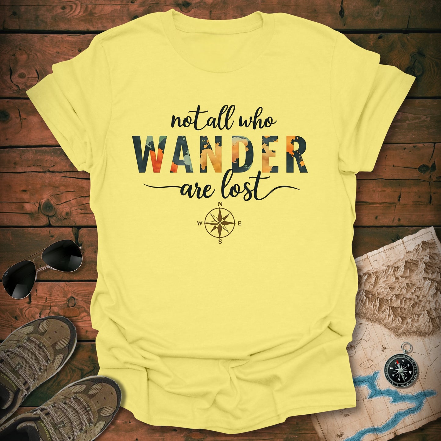 Wanderlust Compass T-Shirt