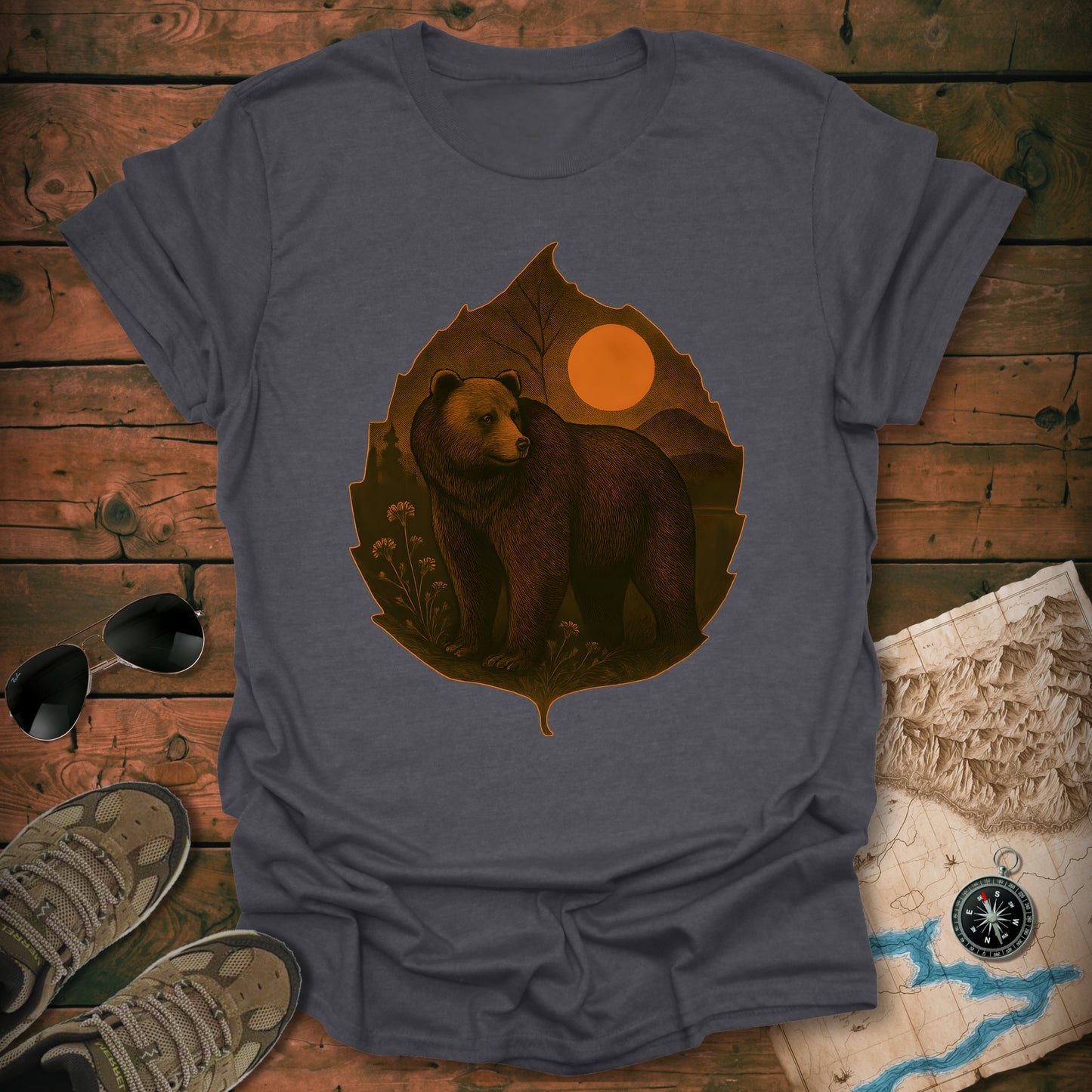 Wood Land Bear T-Shirt