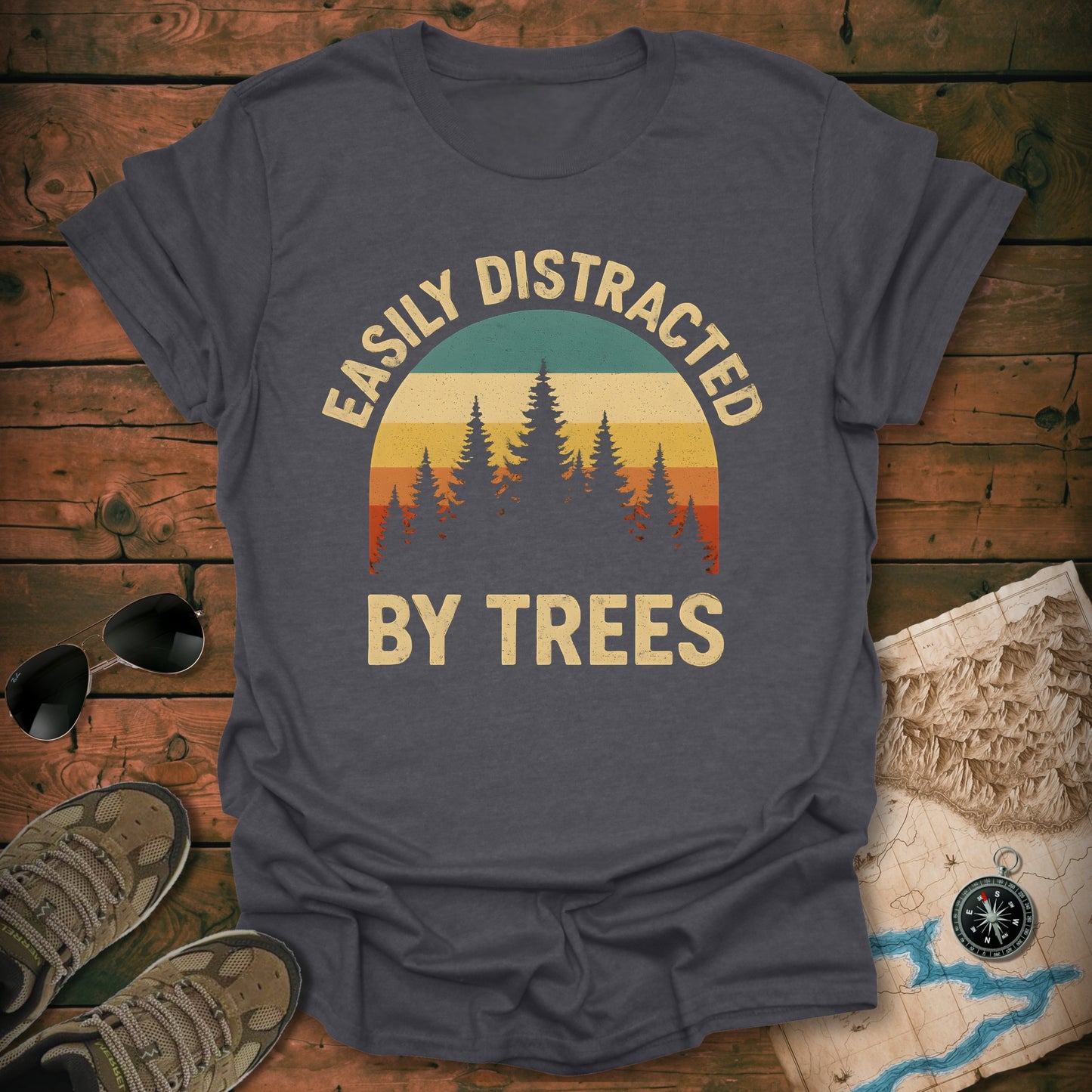 Easily Distracted By Trees T-Shirt
