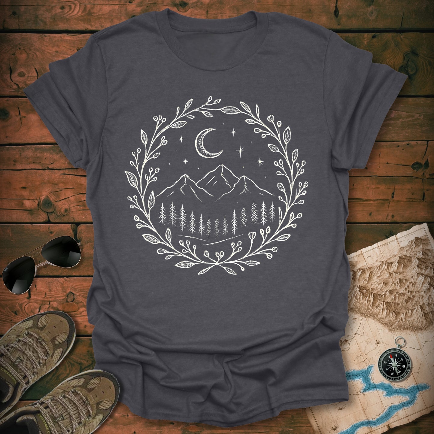 Moonlit Mountain T-Shirt