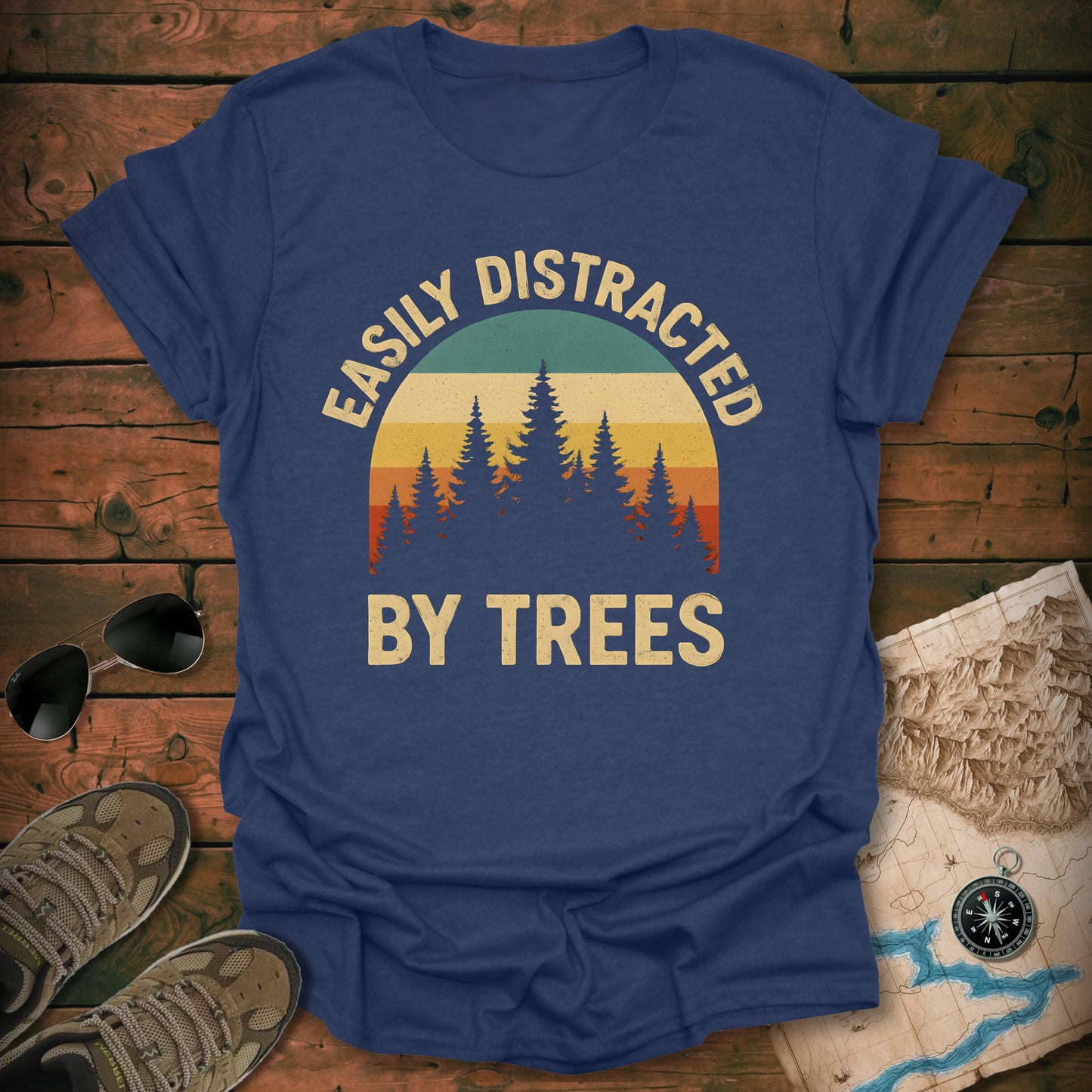 Easily Distracted By Trees T-Shirt
