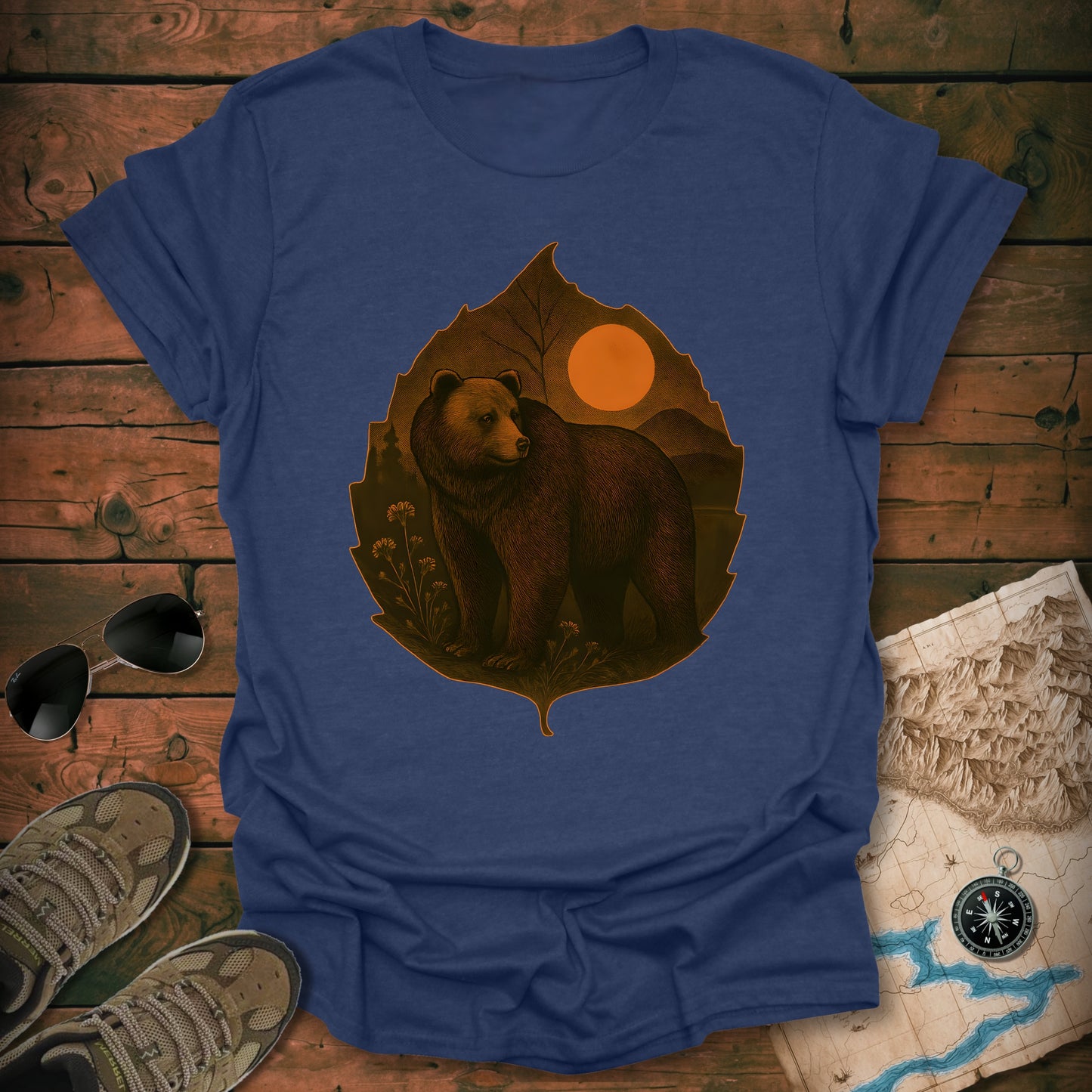 Wood Land Bear T-Shirt