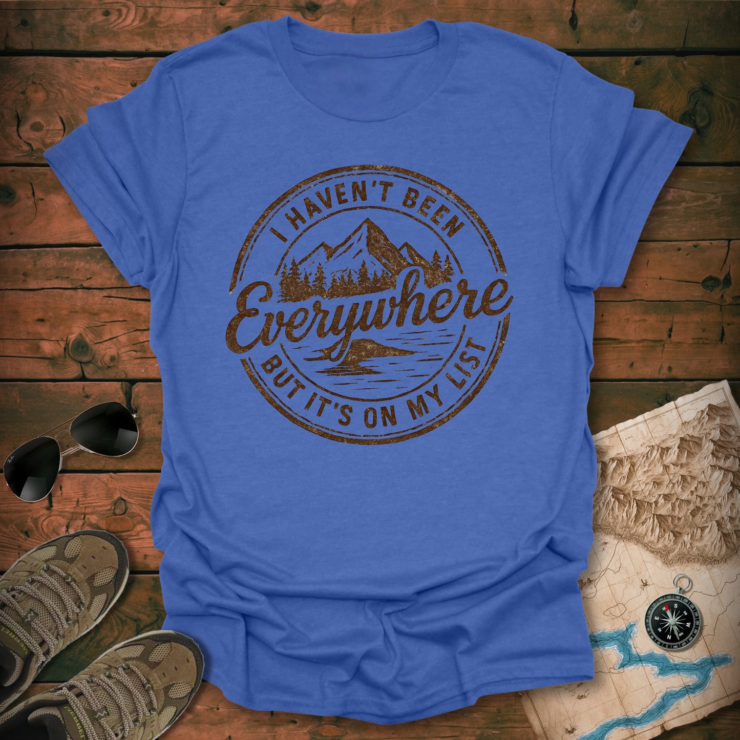 Mountain Passport Stamp T-Shirt