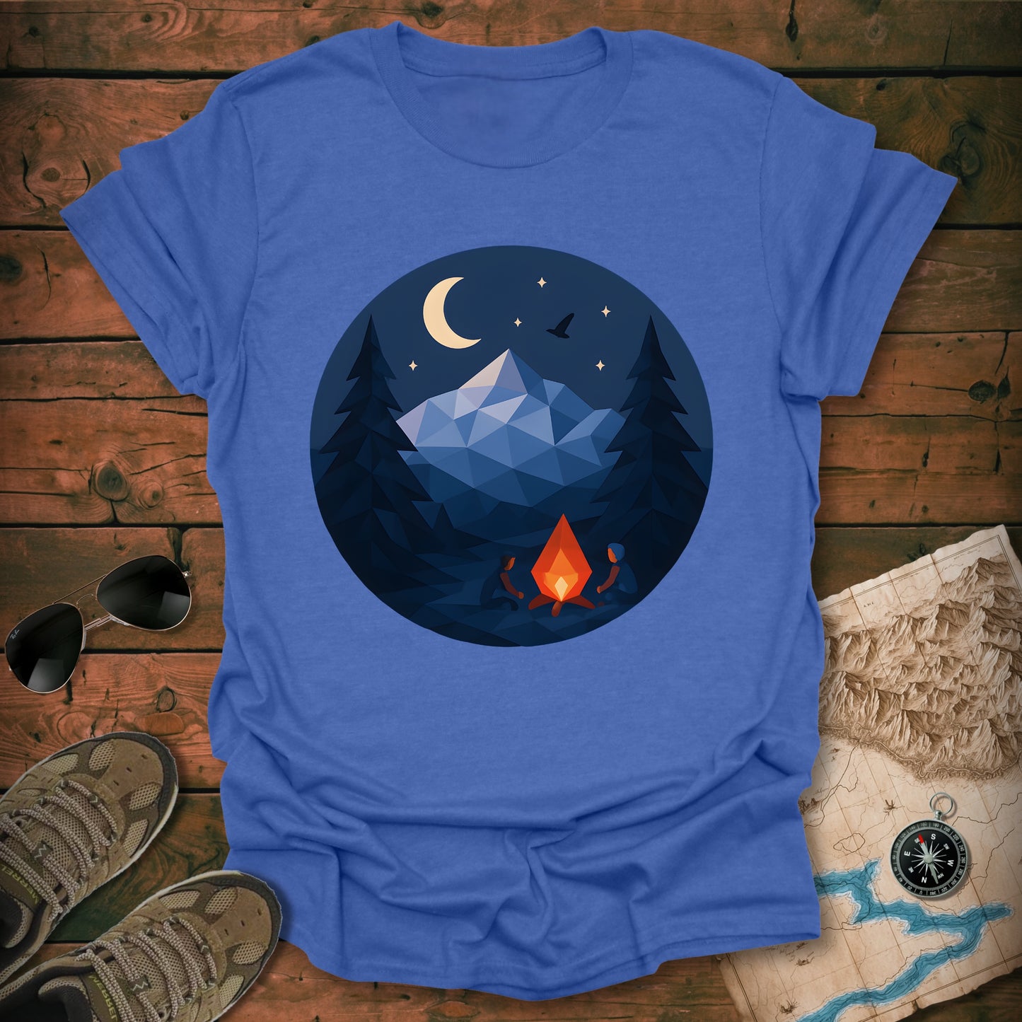 Geometric Night T-Shirt