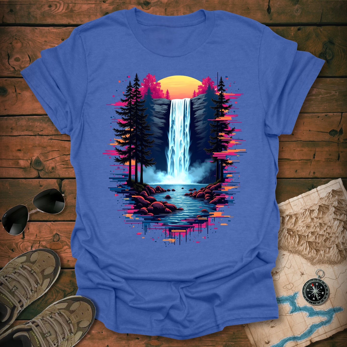 Digital Cascade T-Shirt