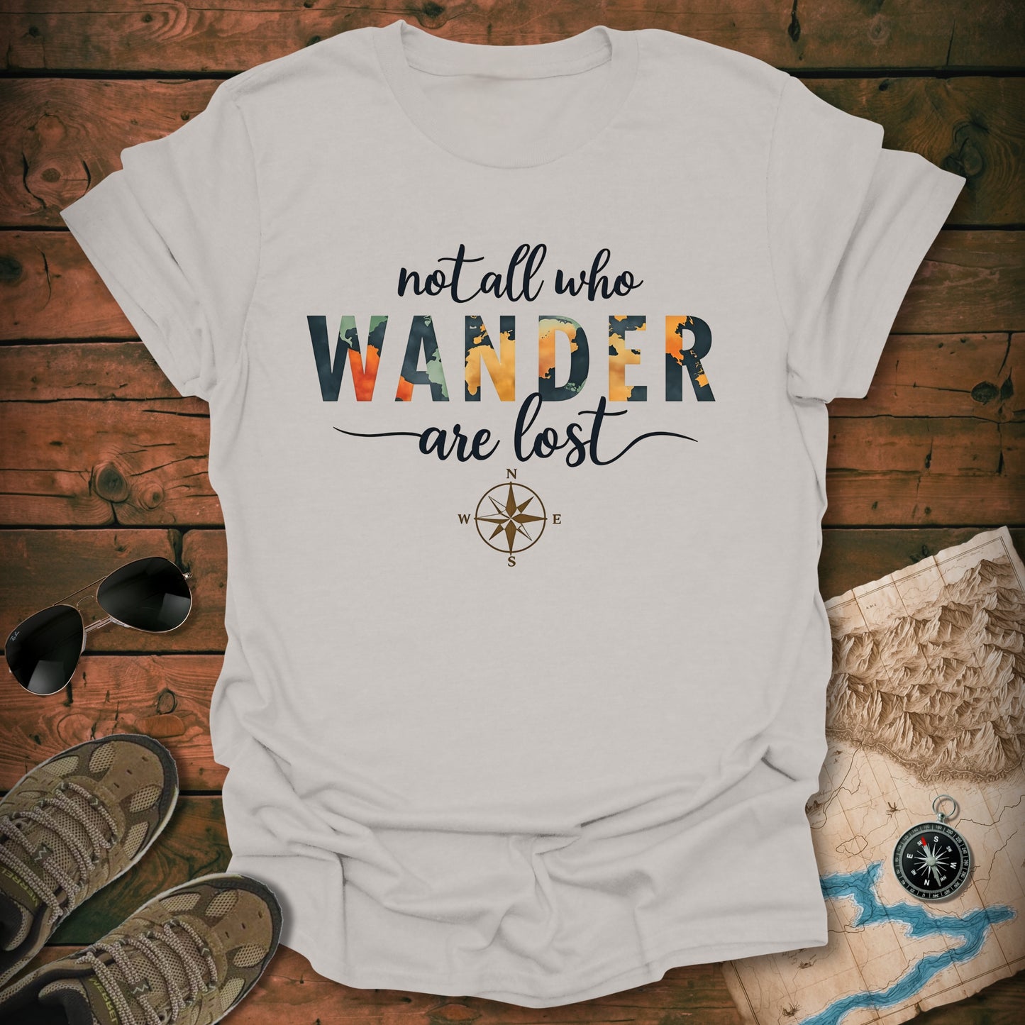 Wanderlust Compass T-Shirt