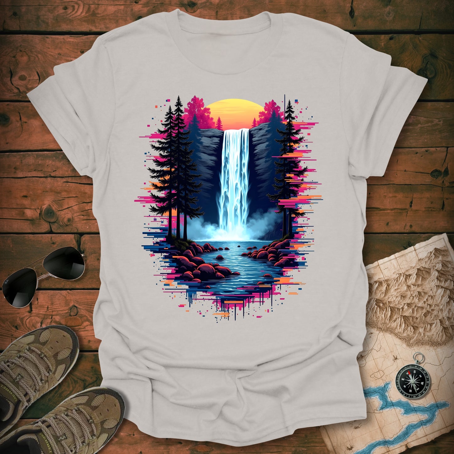 Digital Cascade T-Shirt