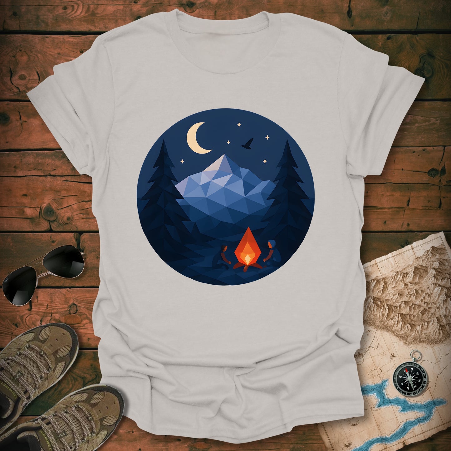 Geometric Night T-Shirt
