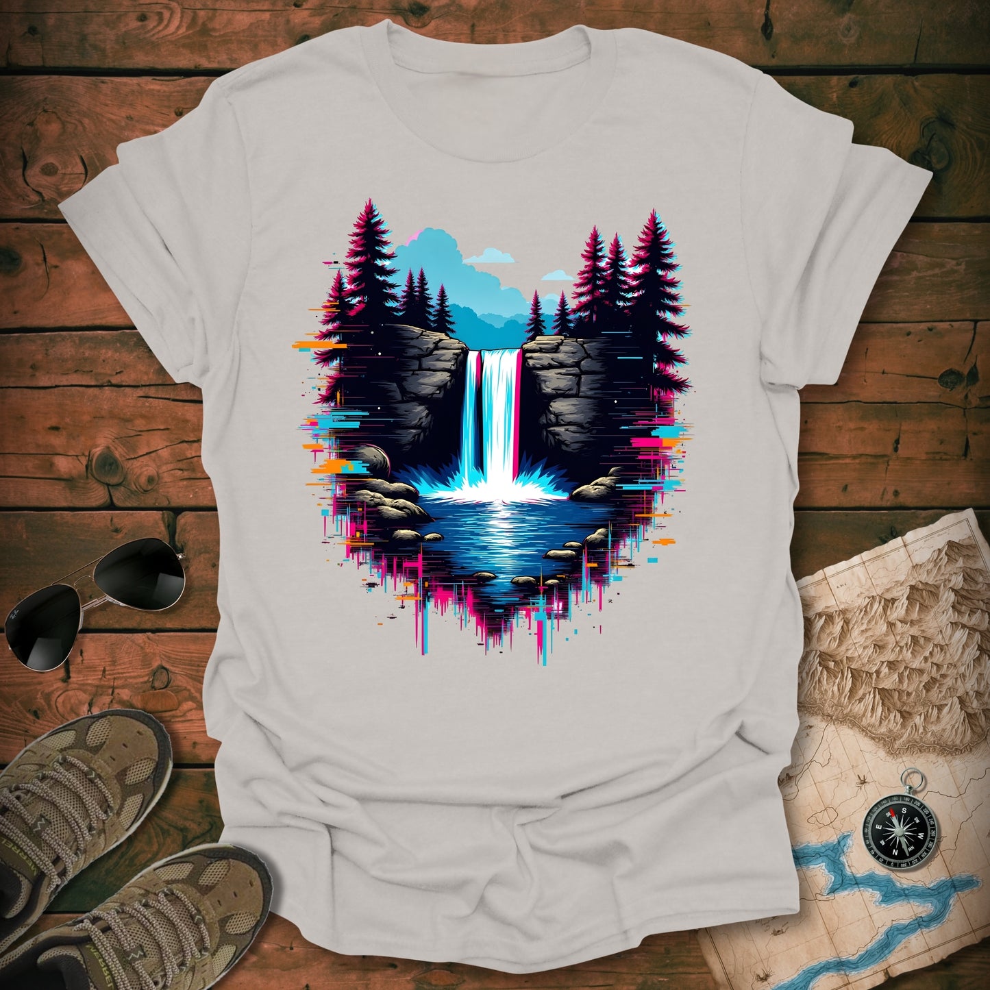 Glitch Scenic T-Shirt