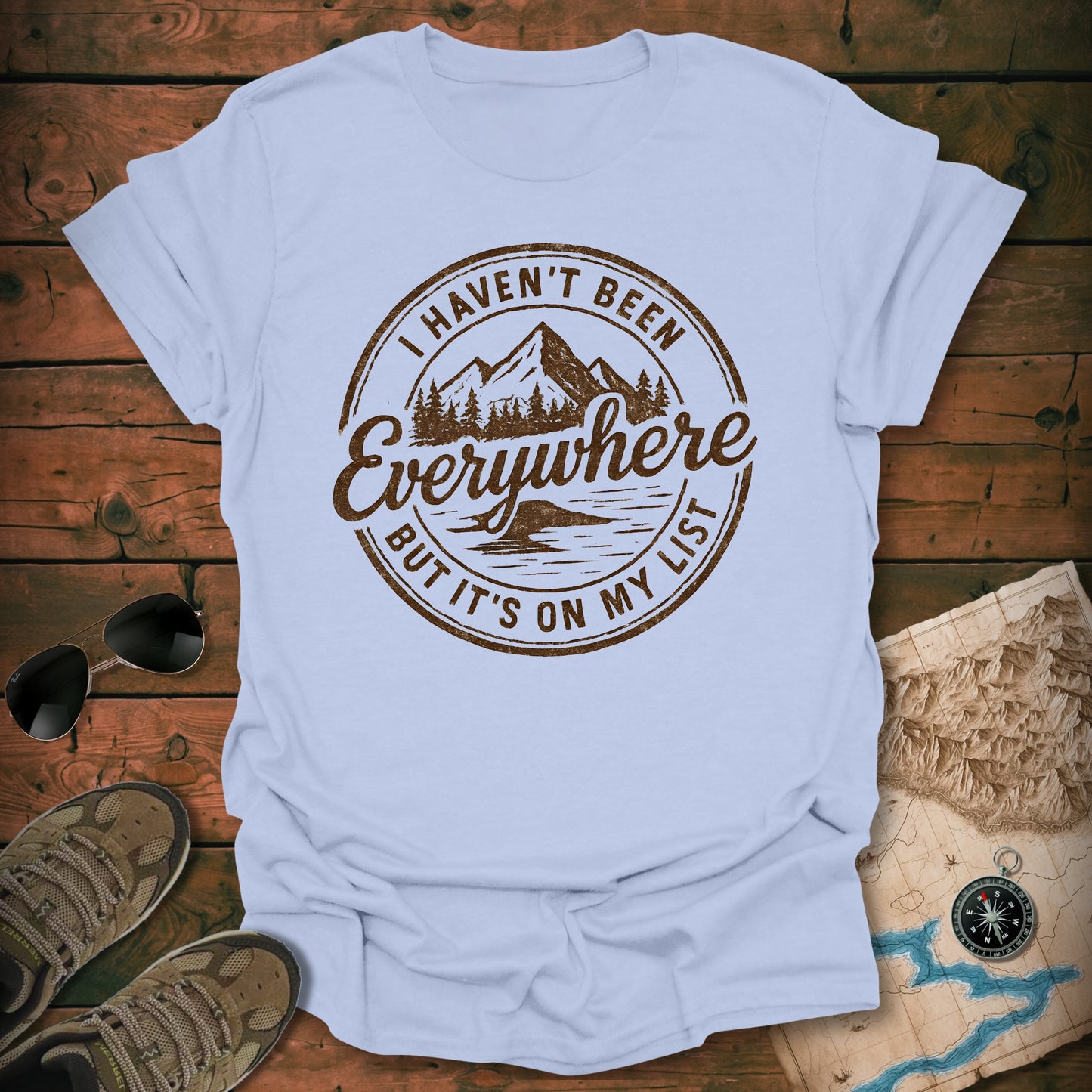 Mountain Passport Stamp T-Shirt