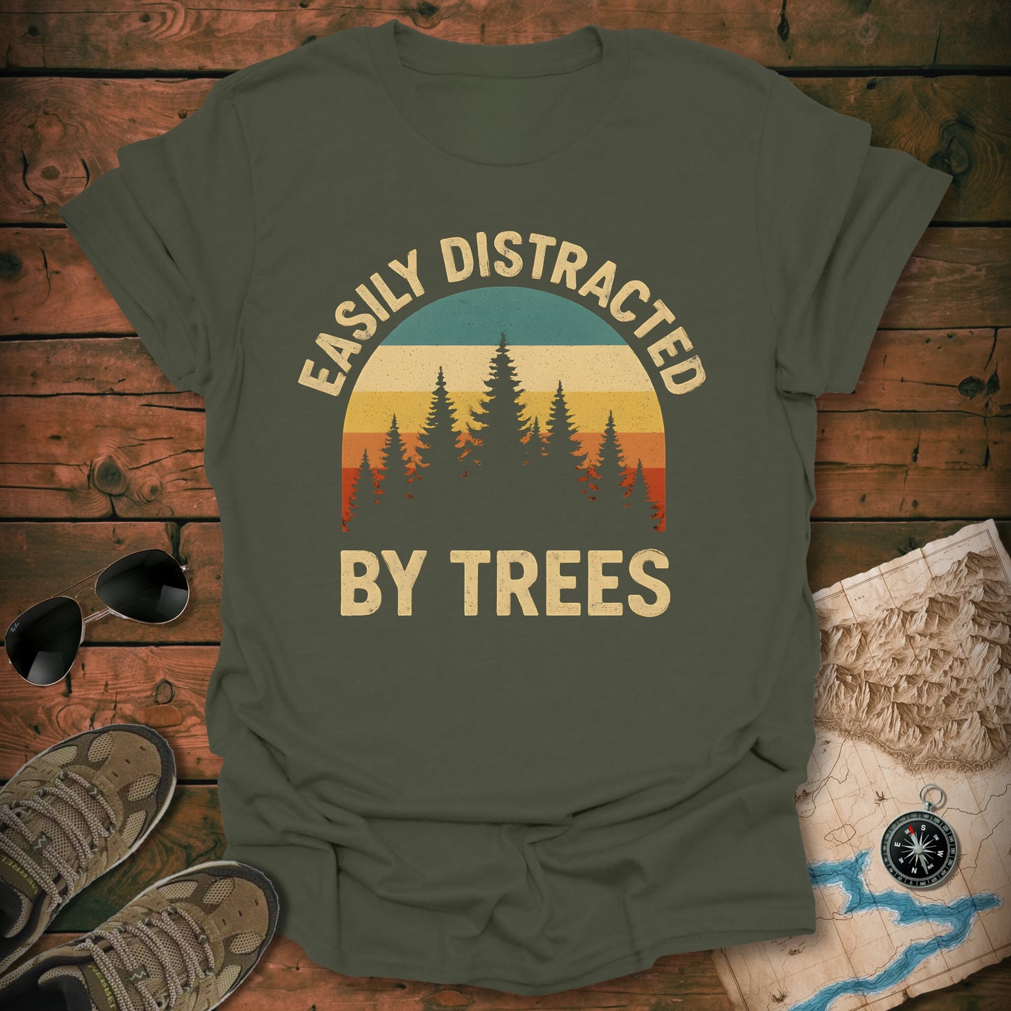 Easily Distracted By Trees T-Shirt