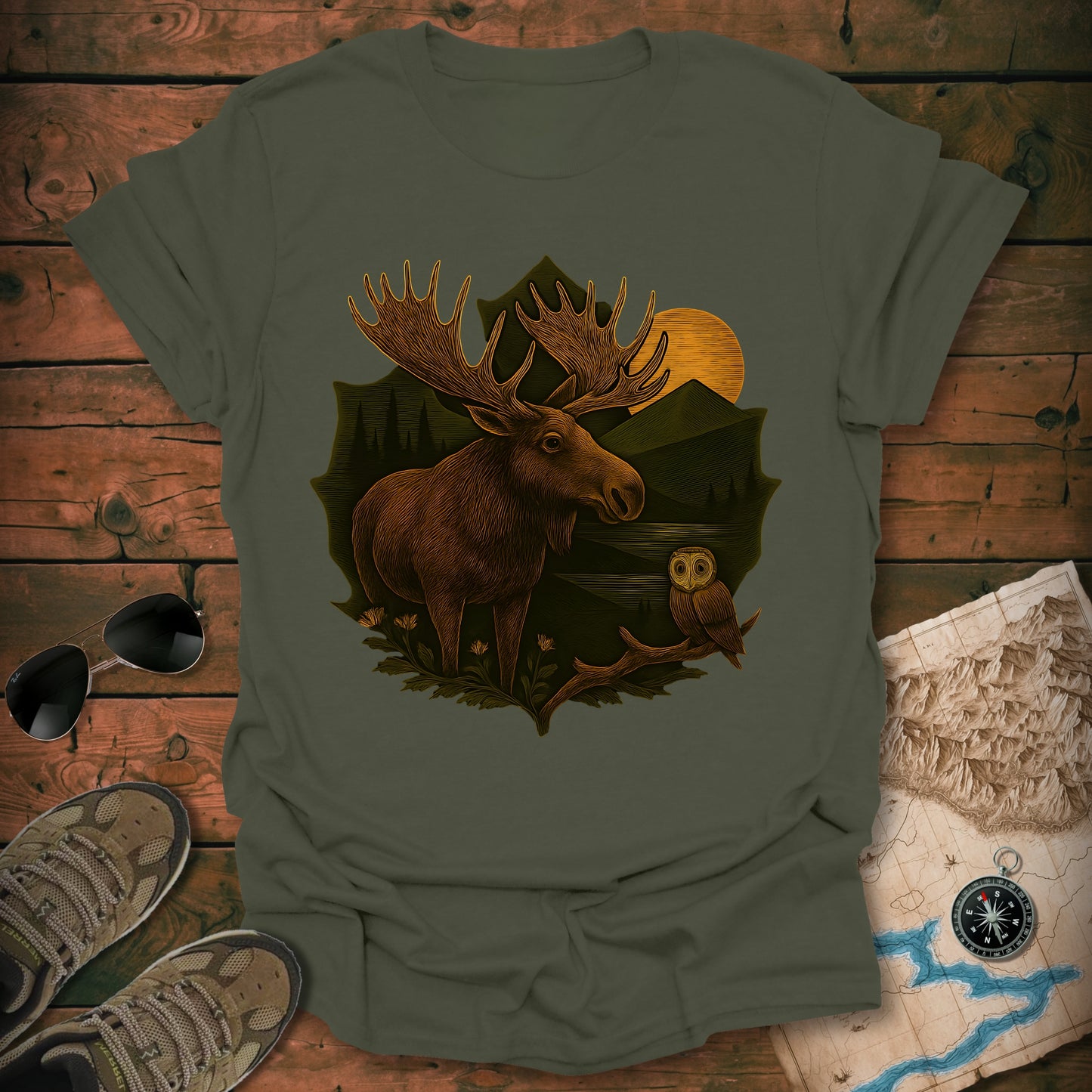 Majestic Moose T-Shirt