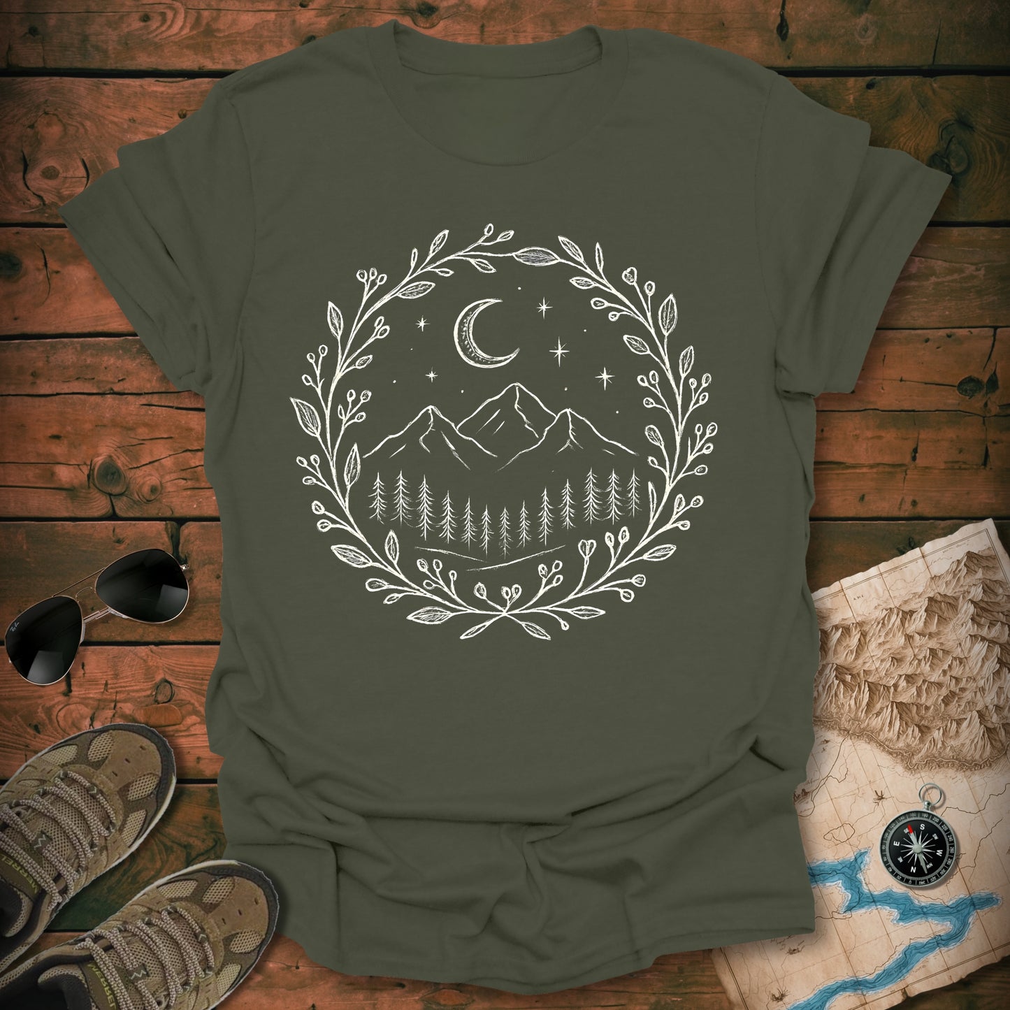 Moonlit Mountain T-Shirt