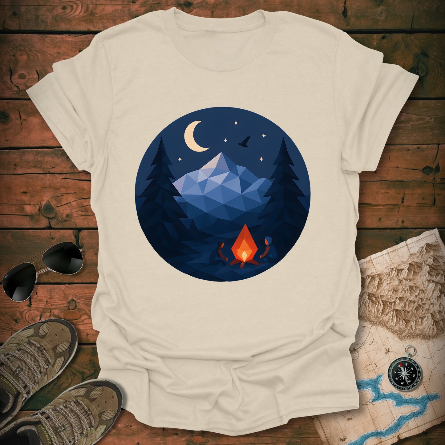 Geometric Night T-Shirt