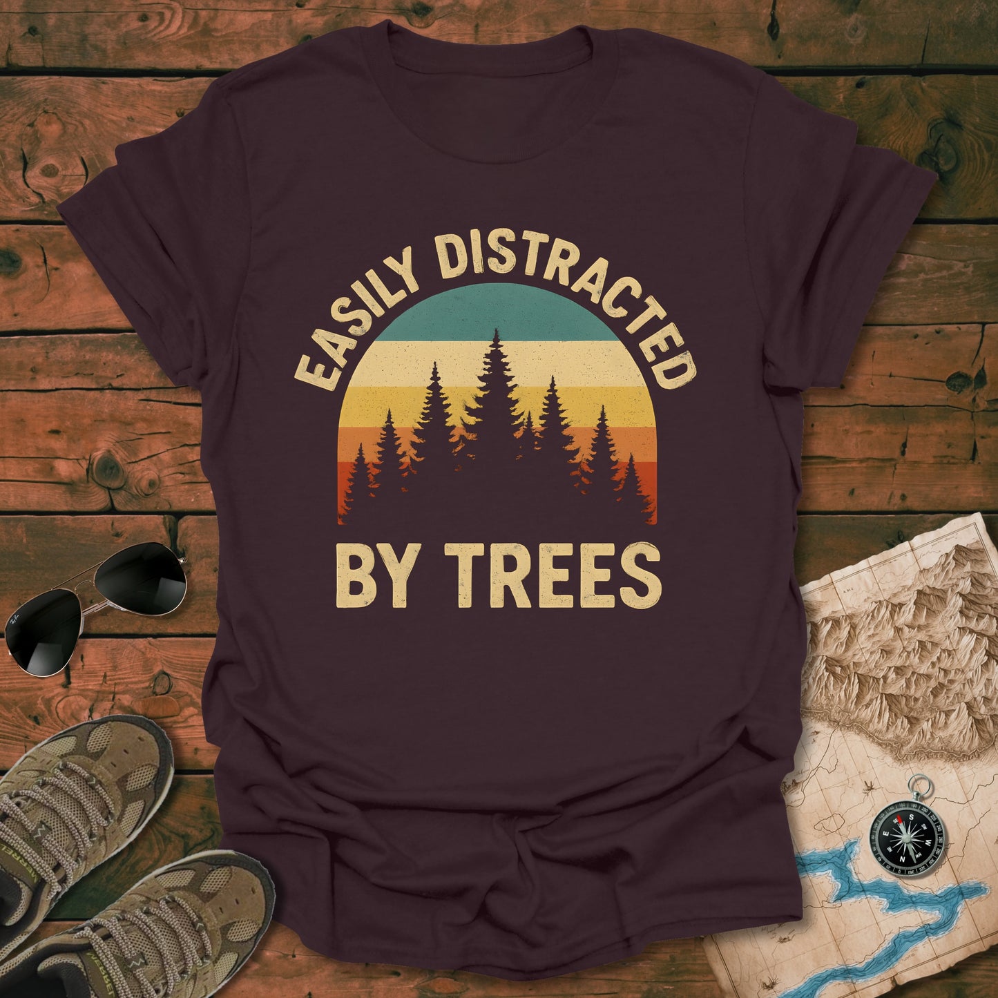 Easily Distracted By Trees T-Shirt
