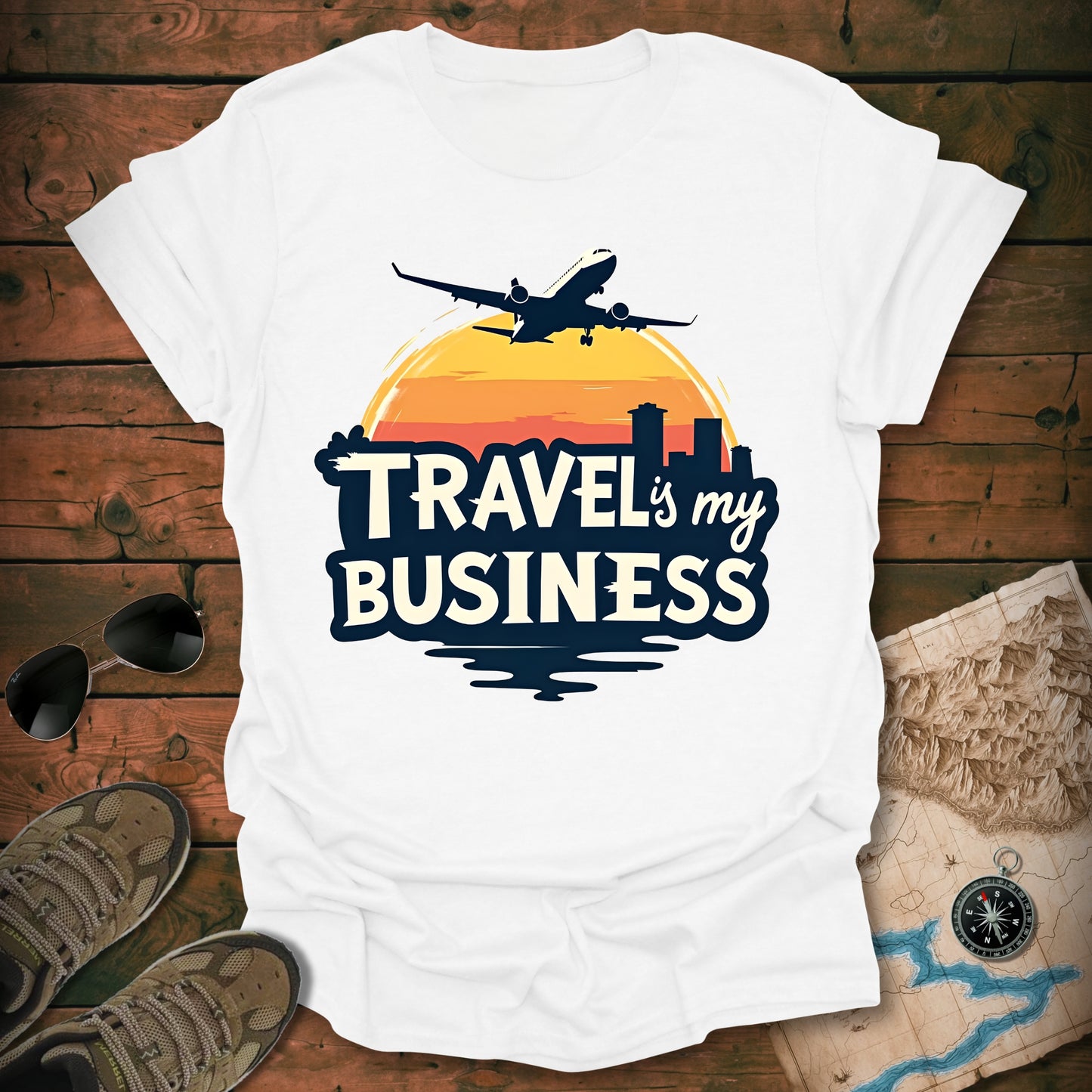Travel Is My Business T-Shirt
