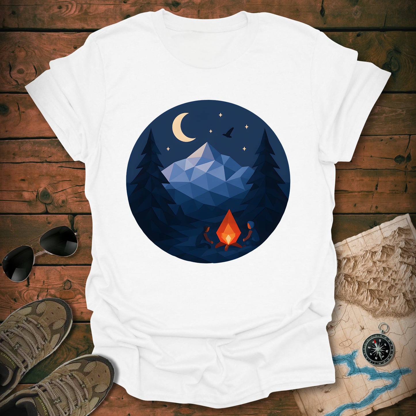 Geometric Night T-Shirt