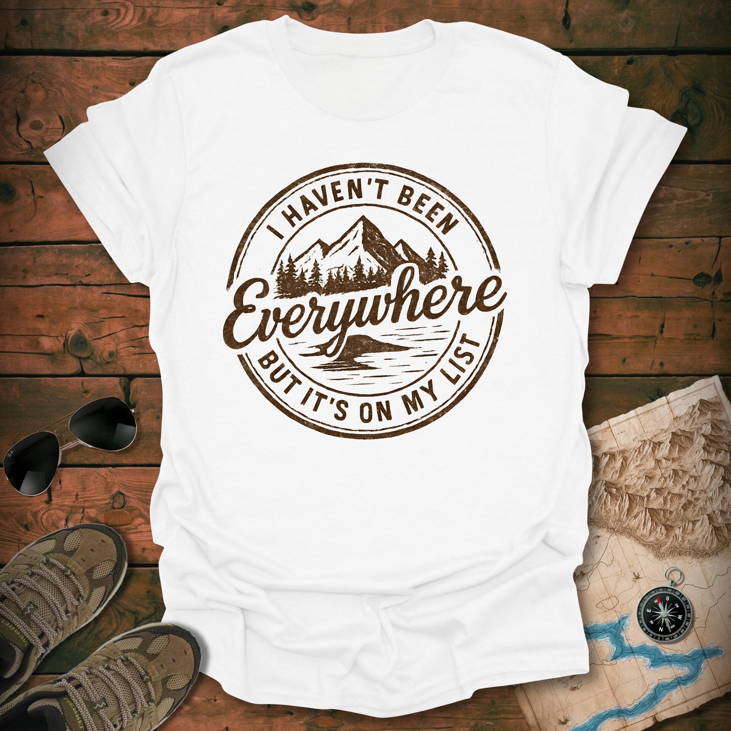 Mountain Passport Stamp T-Shirt