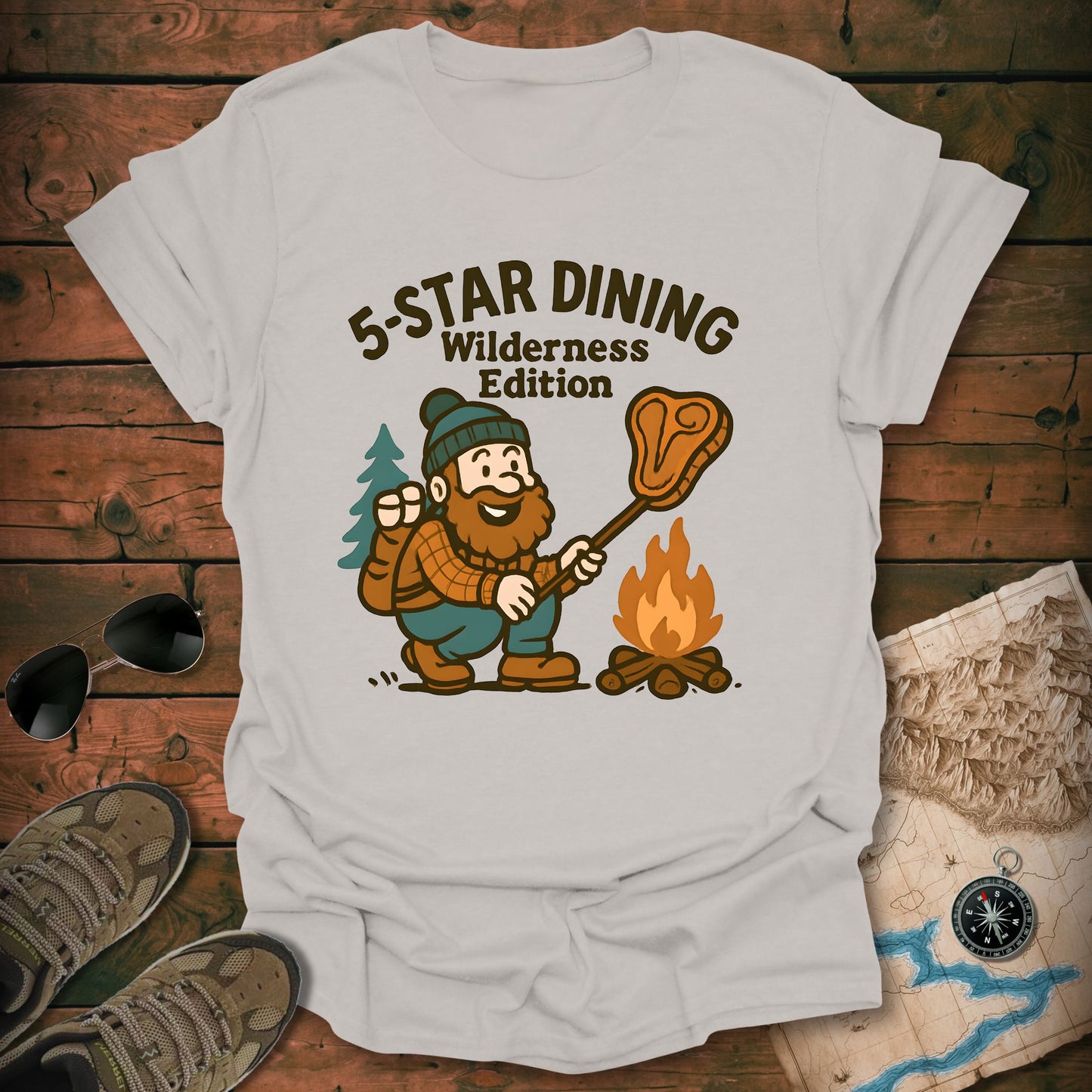 Happy Mountain Man T-Shirt
