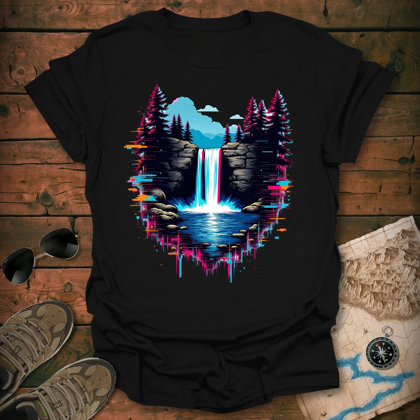 Glitch Scenic T-Shirt