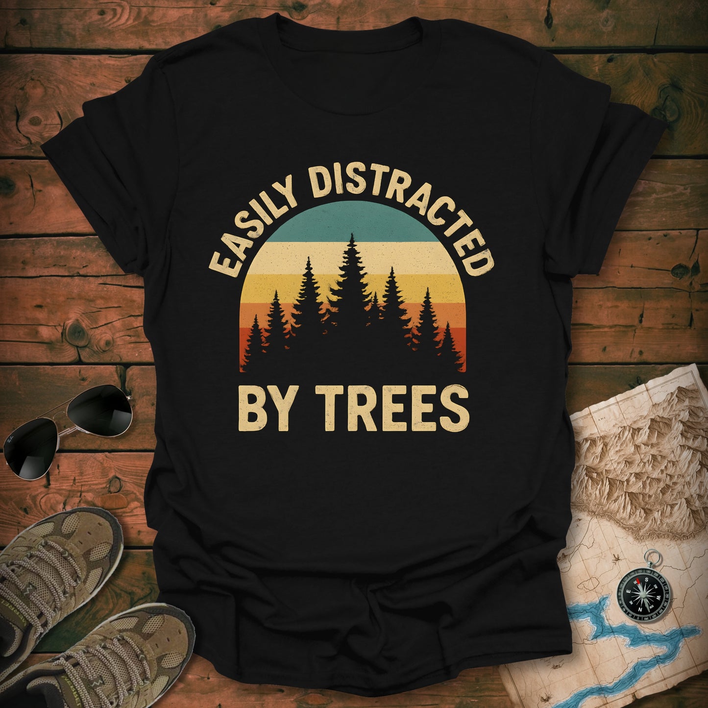 Easily Distracted By Trees T-Shirt