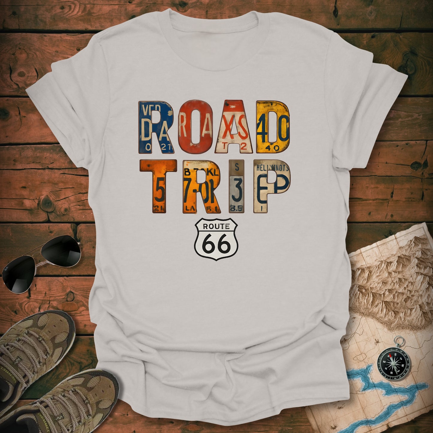Road Trip Route 66 T-Shirt