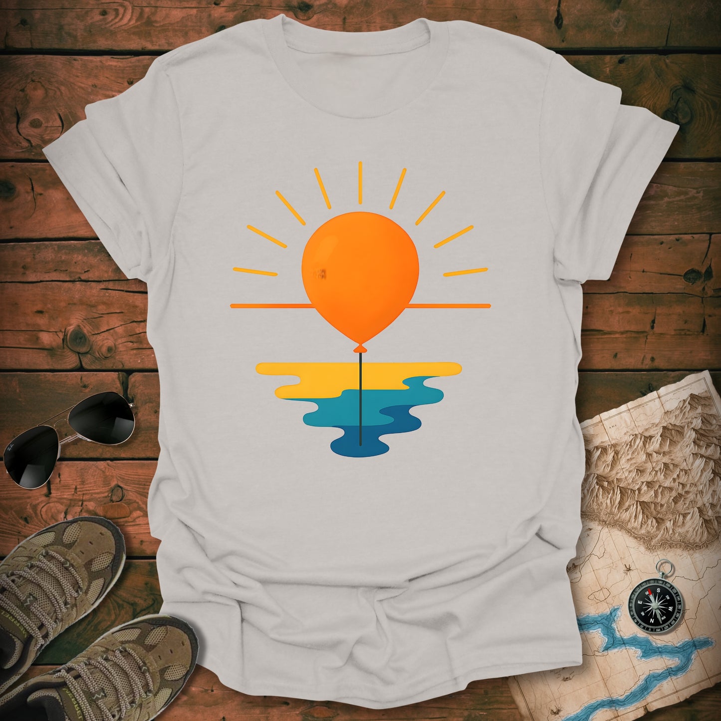Sunset Balloon T-Shirt