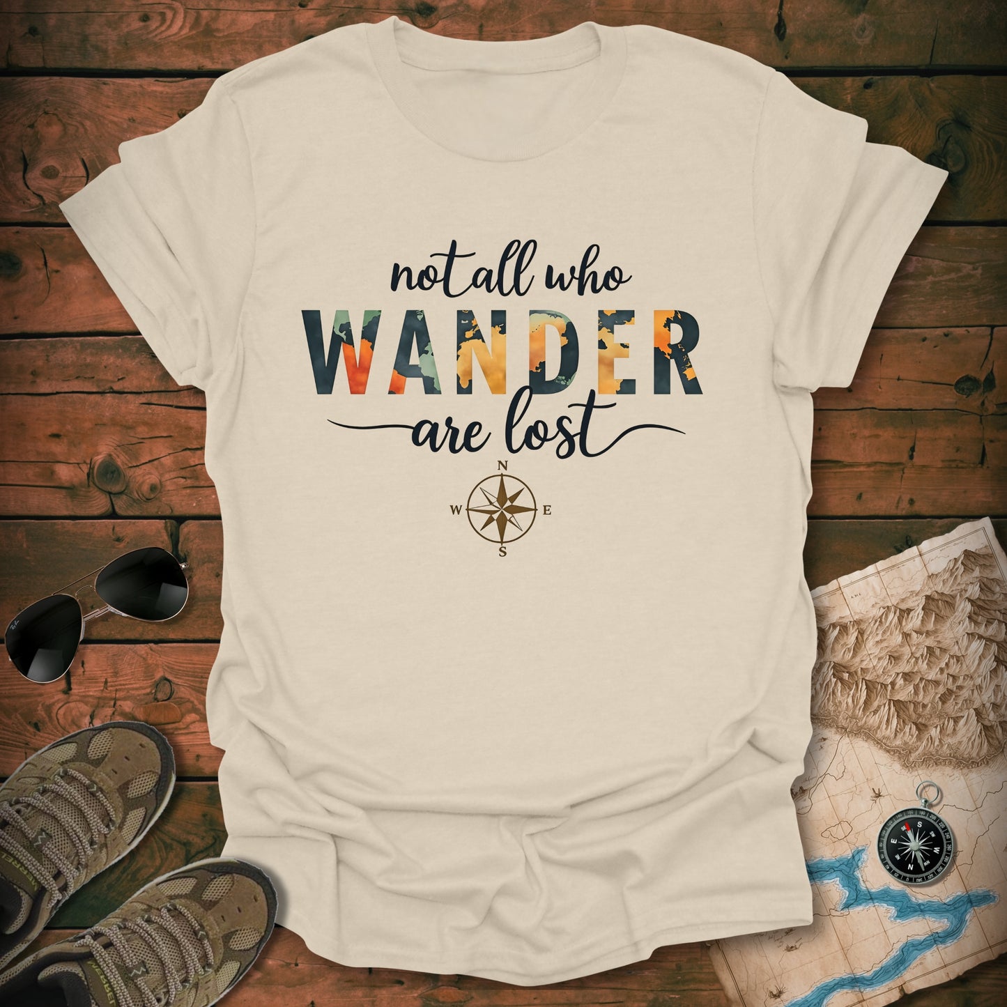 Wanderlust Compass T-Shirt