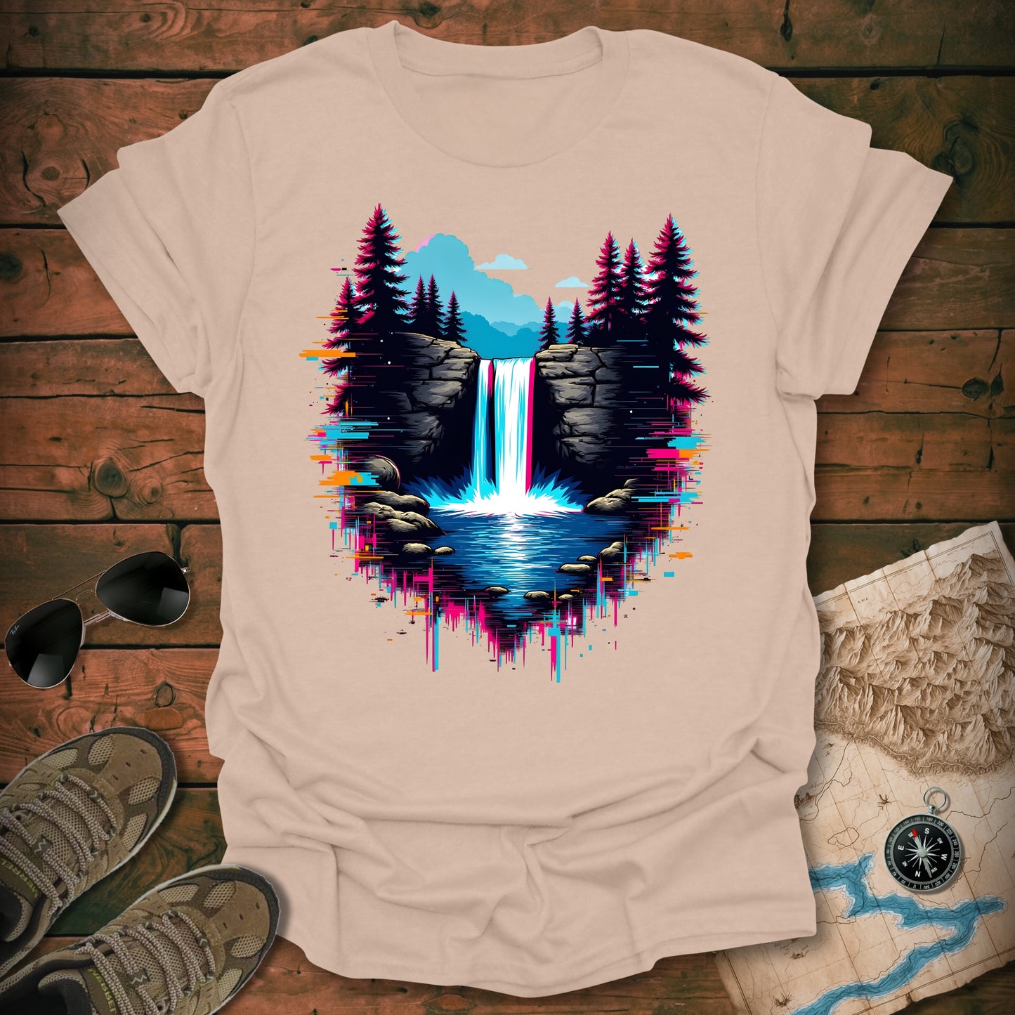 Glitch Scenic T-Shirt