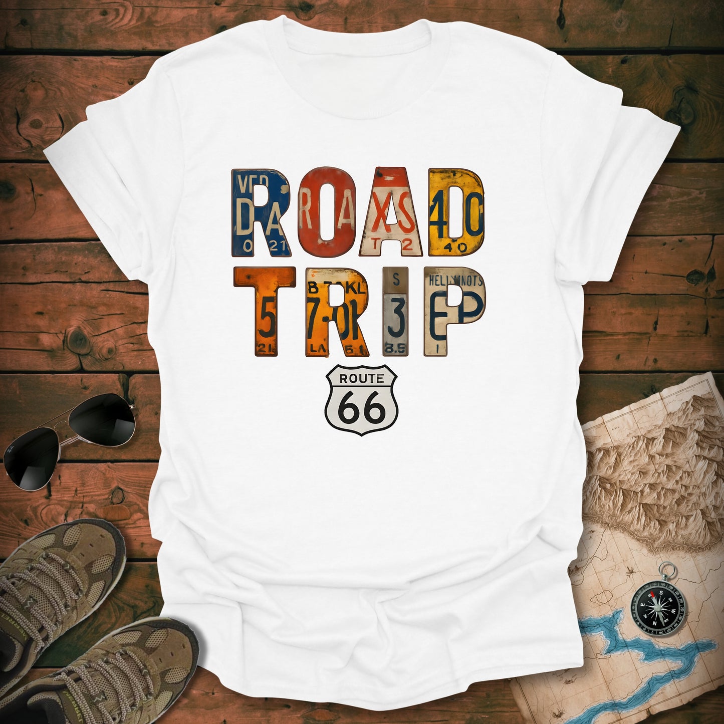 Road Trip Route 66 T-Shirt