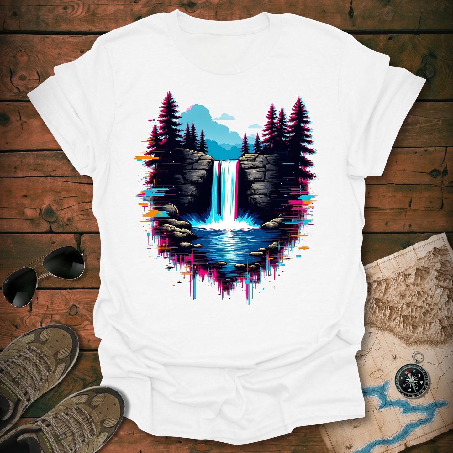 Glitch Scenic T-Shirt