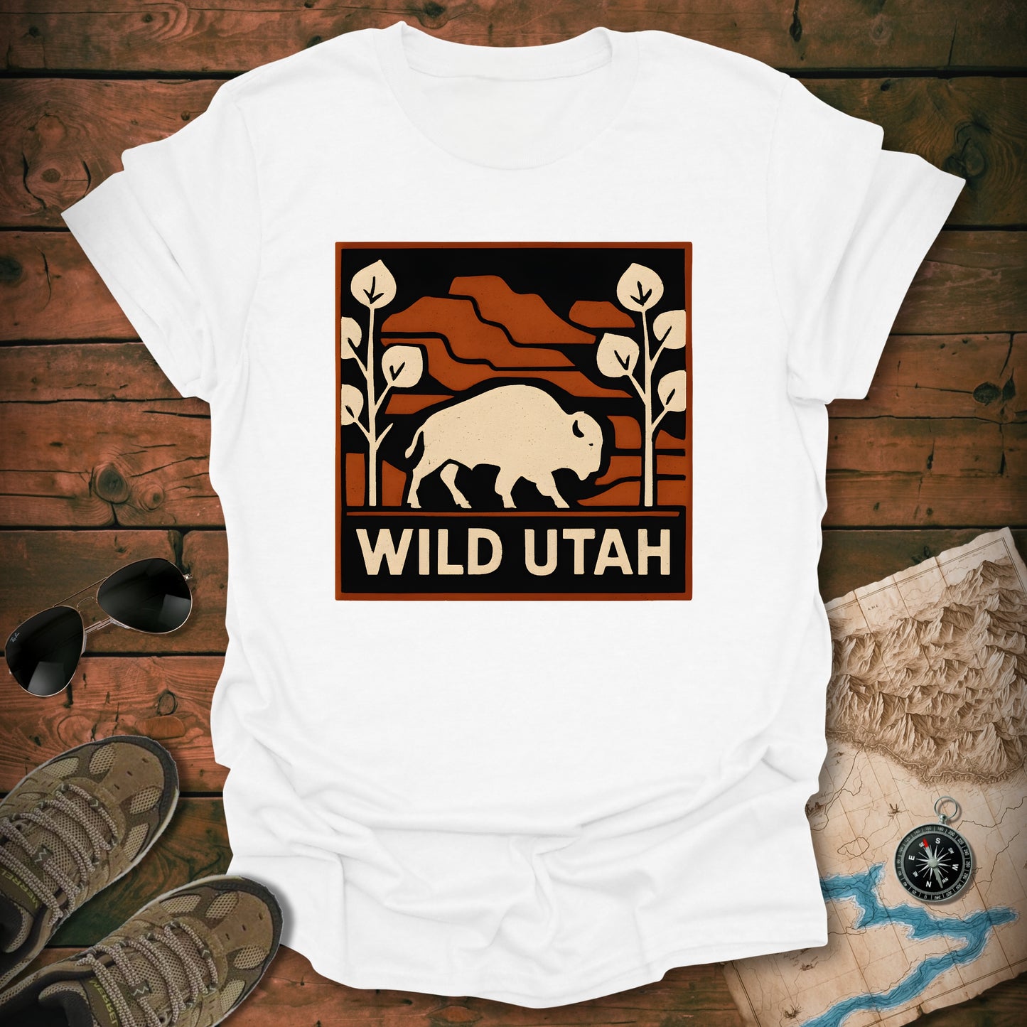 Bison & Canyon T-Shirt